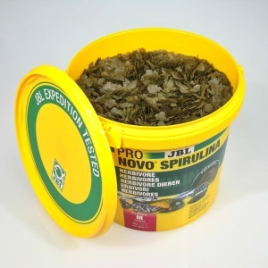 Fulgi de hrana JBL PRONOVO SPIRULINA, 5500 ml, pentru pesti de 8-20 cm - Img 4