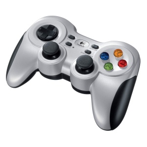 Gamepad Wireless Logitech F710, Controler de Joc cu Aspect Asemanator Consolei, D-Pad cu 4 Butoane, Manere Confortabile, PC - Gri/Negru - Img 2