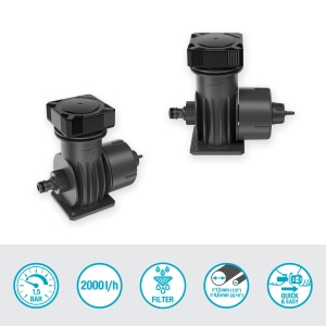 Gardena Micro-Drip-System Basisgerat 2000 Sistem de irigare automata cu filtru integrat - Img 2