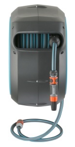 Gardena Wand-Schlauchbox RollUp L 30m Turquoise Montare pe perete Sistem automat de rulare - Img 5