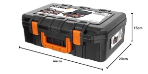 Geanta de scule WORX WA0071 Negru din plastic robust fara continut - Img 8