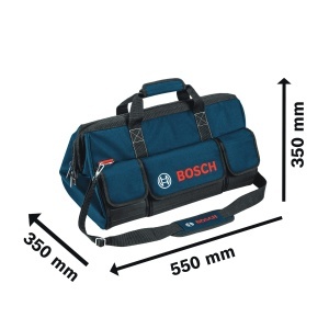 Geanta de unelte Bosch PRO, dimensiune L, din poliester, rezistenta - Img 6