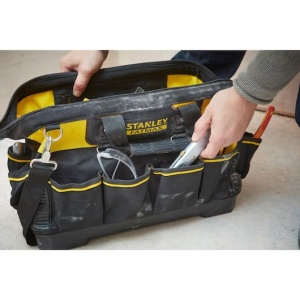 Geanta de unelte Stanley FatMax 18, 600 Denier Nylon, impermeabila, cu maner ergonomic - Img 8