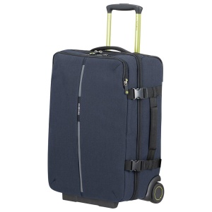 Geanta de voiaj Samsonite Securipak cu role, 57 cm, 39 L, albastra