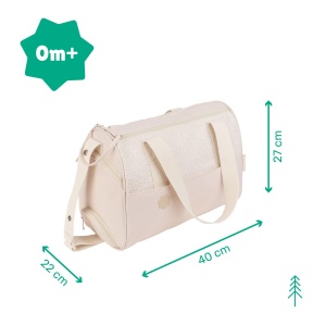 Geanta multifunctionala Badabulle Pocketstyle 23L crem accesorii incluse - Img 7