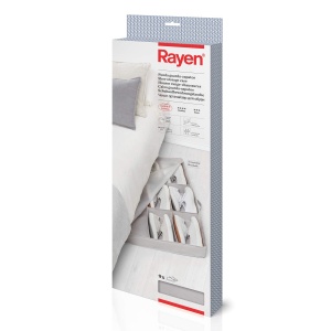 Geanta pentru Incaltaminte Rayen, Capacitate 9 Perechi, Atmungsativ, Gri