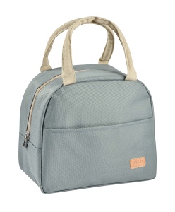 Geanta termica Beaba 5L Salbei Green izolare termica material impermeabil
