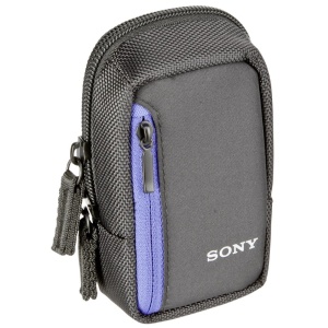 Geanta universala pentru camera Sony LCS-CS2, NylonPolyester, cu 2 compartimente