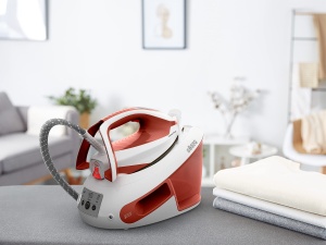 Generator de abur Tefal SV8110 Express | colector de var detasabil | Tehnologie Smart Temp | 420 g/min explozie de abur | Presiune puternica de 6,9 bari | Mod Eco | Rezervor de apa de 1,8 L | Teracota - Img 6