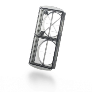 Genius Nicer Dicer Plus (12 bucati) feliator de legume feliator de ceapa cartofi prajiti feliator de fructe feliator de alimente - cuburi/felii/felii/coaja/magazin, A34141, argintiu/negru - Img 5