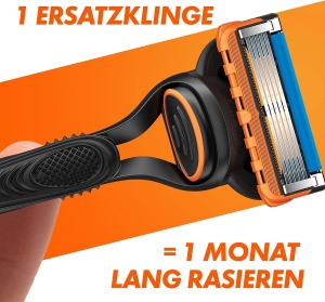 Gillette Fusion5 Aparat de Ras Barbati cu 5 Lame Anti-Iritatie si Trimmer de Precizie - Img 5