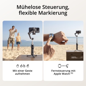 Gimbal pentru smartphone DJI Osmo Mobile 7P, stabilizare 3 axe, modul multifunctional - Img 6
