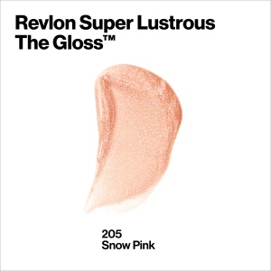 Gloss de buze Revlon Super Lustrous Snow Pink 205, 3,8 ml, cu SPF 15 - Img 2