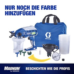 Graco Magnum by Graco 26D527 TrueCoat 360 cu viteza variabila, pulverizator portabil de vopsea fara aer cu cablu, produs UE, bricolaj, proiecte decorative mici (presiune maxima 138 bar) - Img 16