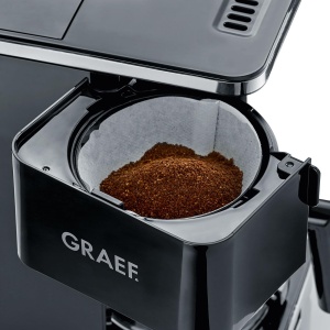 GRAEF. Aparat de cafea cu filtru FK 402 cu ulcior de sticla, negru - Img 2