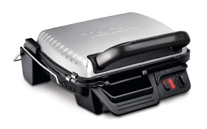 Gratar de contact Tefal GC3060 3 in 1 | cu functie de coacere | Suprafata dubla a gratarului atunci cand este desfasurata ca gratar de masa/gratar | Sandwich, friptura, panini | termostat reglabil | acoperit antiaderent | Gri - Img 4