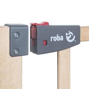 Gratar de siguranta pentru usi si scari roba Safety Up - Dimensiune ajustabila 70-118,5 cm - Lemn masiv - Img 4