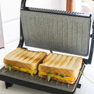 Gratar electric Cecotec Rockn Grill, 700 W, suprafata 23 x 14,5 cm, antiaderent - Img 5