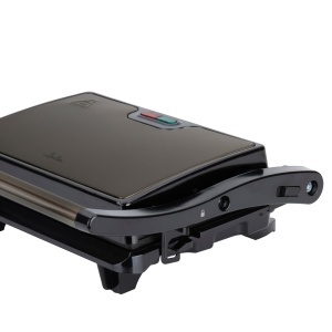 Gratar electric Jata JEGR1106, 750 W, placi antiaderente 22,5 x 14,6 cm, deschidere 180 - Img 2