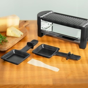 Gratar electric Raclette Cecotec CheeseGrill 3200 Pocket, 320W, finisaj inox, antiaderent - Img 5