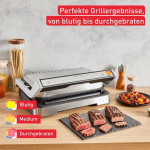 Gratar electric Tefal OptiGrill 4in1 XL GC784D10 12 programe functie cuptor antiaderent - Img 5