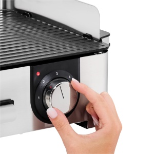 Gratar electric WMF Lono Master gratar electric 50x28 cm gratar electric Gratar de masa cu parbriz si tava de picurare certificat pentru exterior pent - Img 3