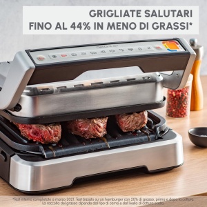 Gratar inteligent Moulinex OptiGrill 4-in-1 GI776D10 2100W Functie cuptor - Img 3