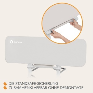 Gratar portabil Lionelo Lora, inaltime 45 cm, lungime 105 cm, cu protectie StandSafe - Img 6