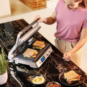Grill Electric Braun MultiGrill 9 CG9043, 2000W, 3-in-1, Suprafata Mare - Img 8