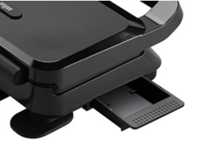 Grill electric Braun SnackMaker 5 SM5001, 800W, cu placi detasabile, negru - Img 4