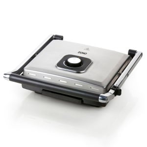 Grill electric DOMO Kontaktgrill 2000 W, cu termostat, din otel inoxidabil - Img 4