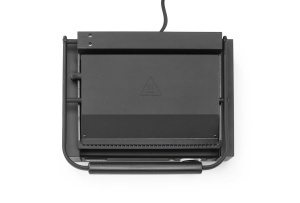 Grill electric HENDI, 2200W, 340x235mm, inox, negru - Img 4