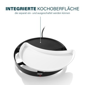 Grill electric Princess Dinner4All 103080 pentru 4 persoane, cu plite ceramice detasabile - Img 6