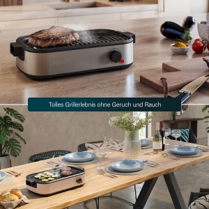 Grill Electric Princess Table Chef Purify, 1800W, 35 x 21 cm, PFAS-fara - Img 4