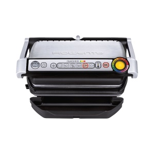 Grill Electric Rowenta Optigrill cu 6 Programe de Gatare, NegruSilver - Img 2
