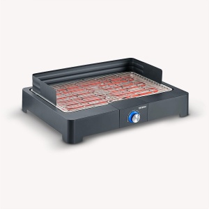 Grill electric Severin PG 8565, 2200 W, negru, pentru interior si exterior - Img 3
