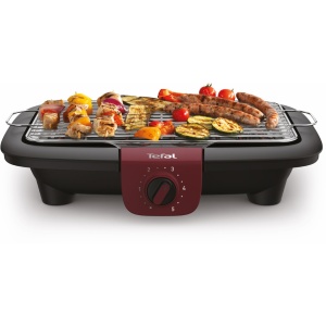 Grill electric Tefal Easygrill Adjust BG90E5, 2300W, 870 cm, negruburgund