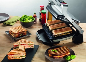 Grill electric Tefal GC716D, 2000W, 600cm2, negru - Img 6