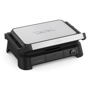 Grill electric Tefal SuperGrill 3in1, 2200 W, suprafata 800 cm, negrusilver