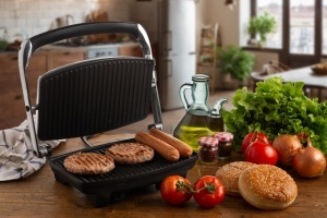 Grill Panini Ariete 1911 - 1000W, Antiaderent, Argintiu - Img 3