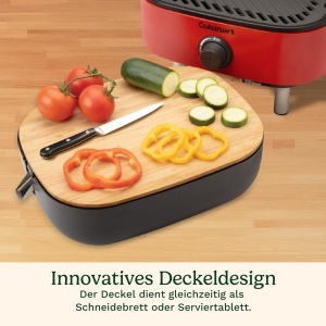Grill portabil Cuisinart Venture, 993 cm, 2,6 kW, design compact - Img 4