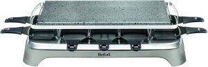 Grill Raclette Tefal Pierrade 1350W, 10 Persoane, Culoare Gri - Img 2