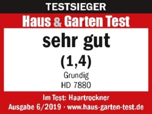Grundig HD7880 Uscator de par Touch Control 2200W, control continuu al temperaturii - Img 5