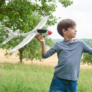 HABA Terra Kids Maxi Glider - planor mare pentru copii cu varsta de 8 ani si peste cu functie de looping si caracteristici de zbor de top - 1303521001 - Img 3