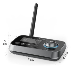 Hama Bluetooth Adapter 2in1 Transmitter si Receiver cu Conexiune Aux si Optical - Img 6