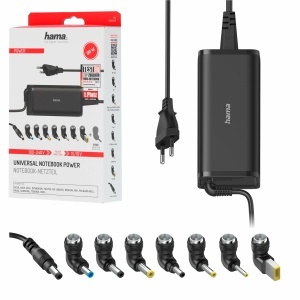 Hama Universal Notebook Netzteil 90W Negru Compatibilitate Extinsa