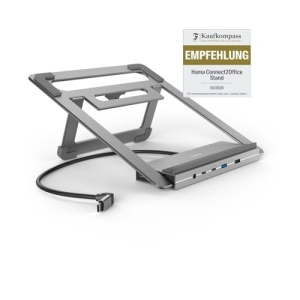 Hama USB-C Hub Docking Station 12in1 Laptop Stand Gri Aluminiu - Img 21
