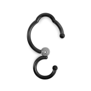 Hanger pentru carucior hauck Hook Me, negru, 360 rotativ, capacitate 4 kg - Img 5