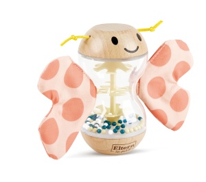 Hape Butterfly Rainmaker Rosalie din lemn de la 0 luni