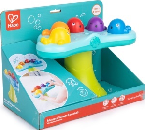 Hape Jucarie de Baie Musicala - Balene cu 5 Melodii si Efect de Apa Fixare cu Ventuze - Img 5